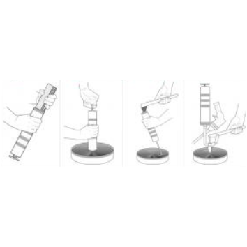 Tepimo pistoletas pneumatinis - 400 cm3 2 Tepimo pistoletas pneumatinis - 400 cm3 2
