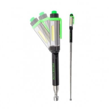 Teleskopinis magnetas su lanksčia COB LED lempa Teleskopinis magnetas su lanksčia COB LED lempa