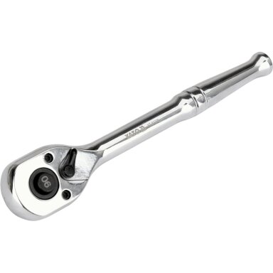 Terkšlė galvutėms chromuota 1/4" 150 mm. 90 dantukų Terkšlė galvutėms chromuota 1/4" 150 mm. 90 dantukų