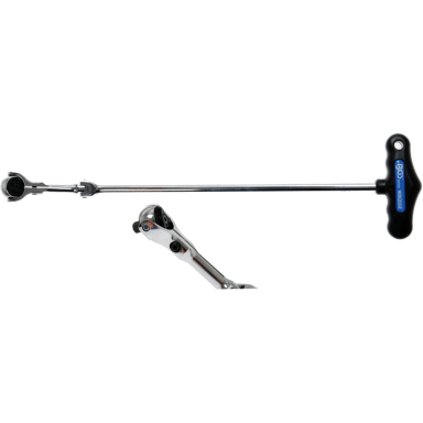 Terkšlinis raktas šarnyrine galvute 360 laipsn., 1/4", 450 mm ilgio Terkšlinis raktas šarnyrine galvute 360 laipsn., 1/4", 450 mm ilgio