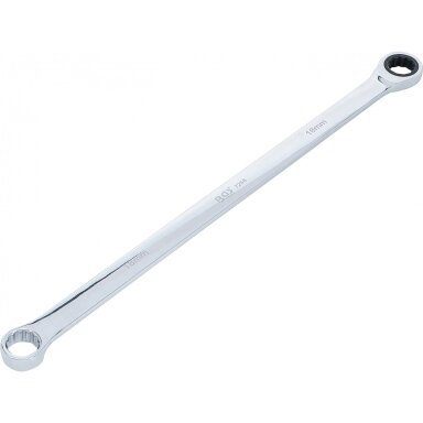 Terkšlinis žiedinis dvipusis veržliaraktis ilgas tipas 18mm.