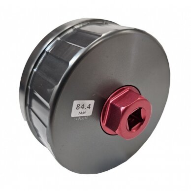 Tepalo filtro raktas, aliuminis 84.4mm. P14  Mercedes, Dodge, Jeep 3.0L 2
