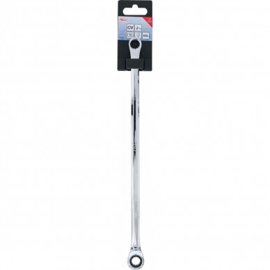 Terkšlinis žiedinis dvipusis veržliaraktis ilgas tipas 11mm. 2 Terkšlinis žiedinis dvipusis veržliaraktis ilgas tipas 11mm. 2