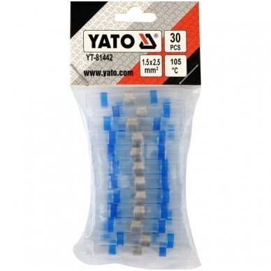 Termo gilzių/movų rinkinys su alavu 4.5mm. 30vnt. 3 Termo gilzių/movų rinkinys su alavu 4.5mm. 30vnt. 3