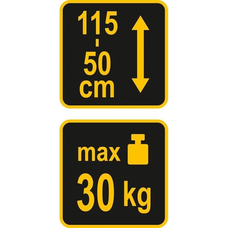 Teleskopinė atrama įtvaras 50 -115cm. 3