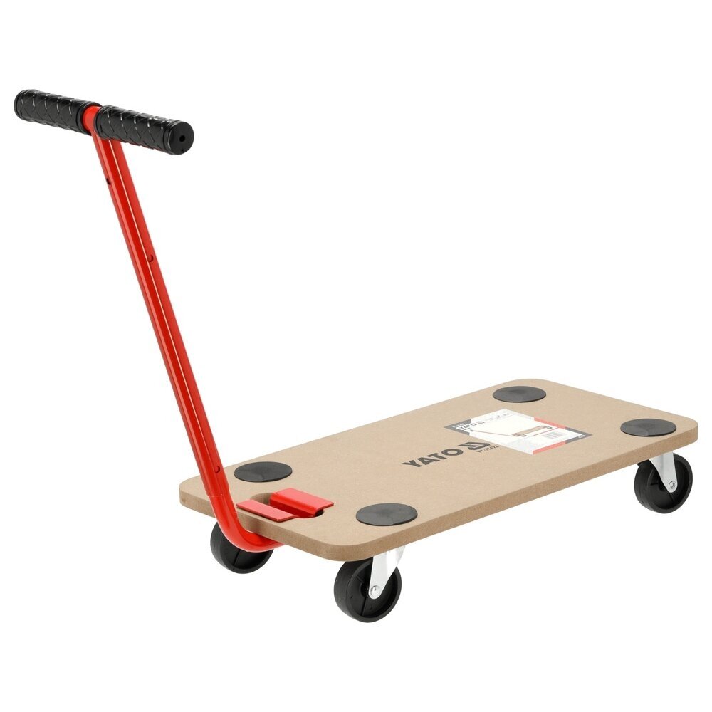 Transportavimo vežimėlis - platforma su rankena, 575 x 300mm. iki 200kg. Transportavimo vežimėlis - platforma su rankena, 575 x 300mm. iki 200kg.