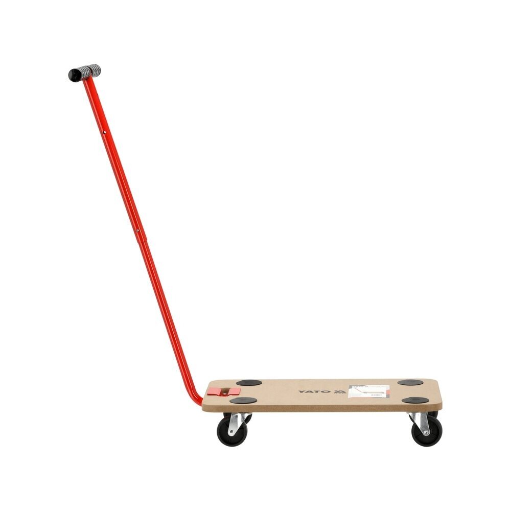 Transportavimo vežimėlis - platforma su rankena, 575 x 300mm. iki 200kg. 2 Transportavimo vežimėlis - platforma su rankena, 575 x 300mm. iki 200kg. 2