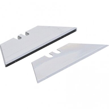 Trapecinių peiliukų rinkinys rinkinys 0.6 x 19mm. 5vnt.