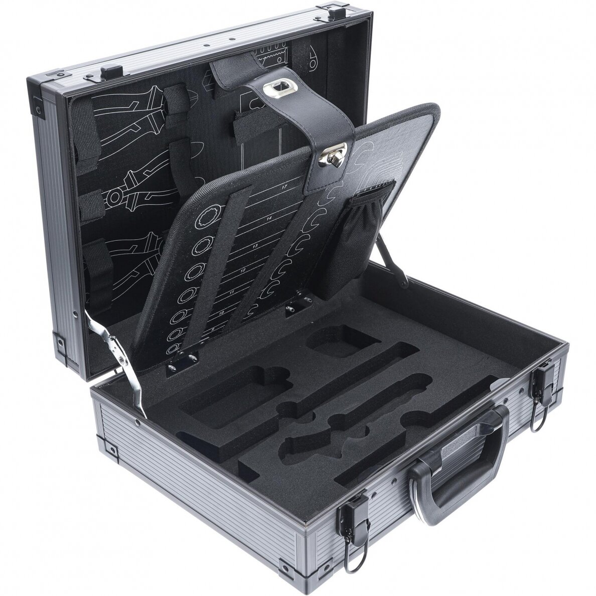 Tuščia aliumininė dėžė nuo BGS 6057 2 Tuščia aliumininė dėžė nuo BGS 6057 2