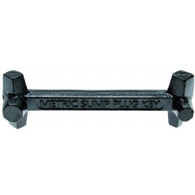 Universalus raktas alyvai išleisti 8 dydžių, 150 mm ilgio Universalus raktas alyvai išleisti 8 dydžių, 150 mm ilgio