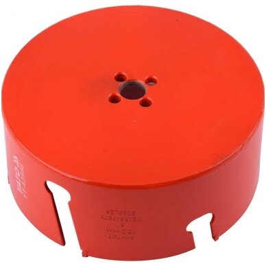 Universali gręžimo karūna TCT 5/8"-18UNF 102mm. Universali gręžimo karūna TCT 5/8"-18UNF 102mm.
