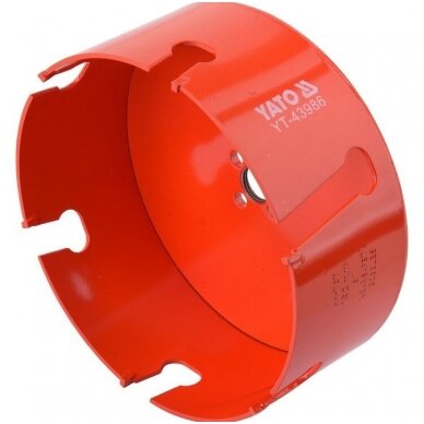Universali gręžimo karūna TCT 5/8"-18UNF 152mm. Universali gręžimo karūna TCT 5/8"-18UNF 152mm.