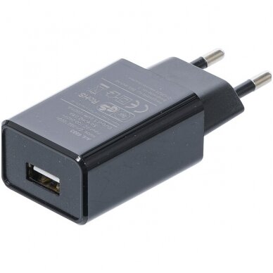 Universalus USB įkroviklis 1A 2 Universalus USB įkroviklis 1A 2
