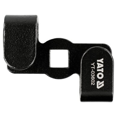 Universalus veržliarakčio ilgintuvo adapteris 12,7 mm (1/2") HEX 24 mm. 80 x 50 mm. 2 Universalus veržliarakčio ilgintuvo adapteris 12,7 mm (1/2") HEX 24 mm. 80 x 50 mm. 2