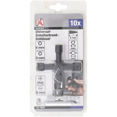 Universalus skydinės/komutatoriaus raktas 3 Universalus skydinės/komutatoriaus raktas 3
