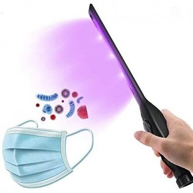 UV COB-sterilizavimo lempa ultravioletinė itin plokščio tipo daug padėčių, UVC 6 LED/USB UV COB-sterilizavimo lempa ultravioletinė itin plokščio tipo daug padėčių, UVC 6 LED/USB