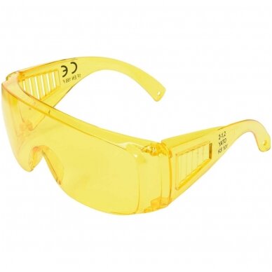 UV žibintuvėlis akumuliatorinis LI-ION 3.7V 1500 mAh + akiniai 2
