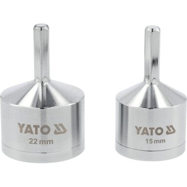 Varinių vamzdžių valymo šepečių rinkinys 15 ir 22mm.