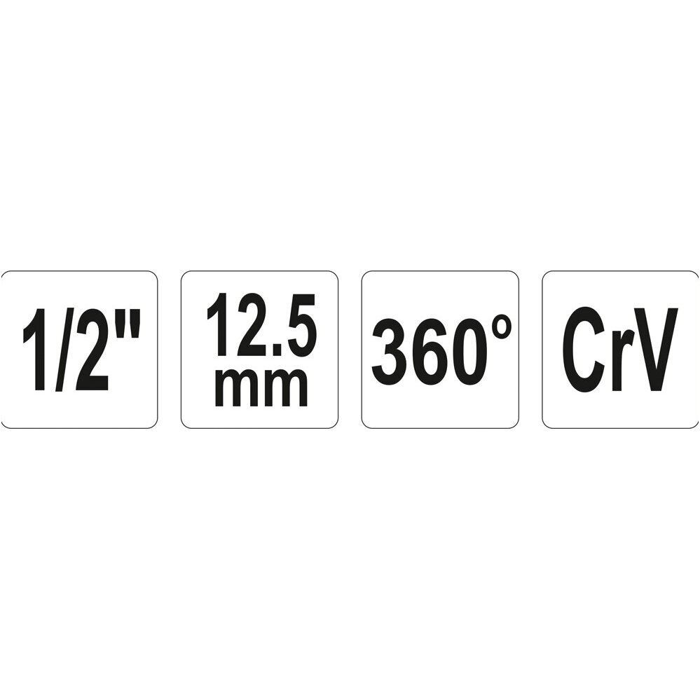 Varžtų priveržimo matuoklis 1/2" 360° 2 Varžtų priveržimo matuoklis 1/2" 360° 2