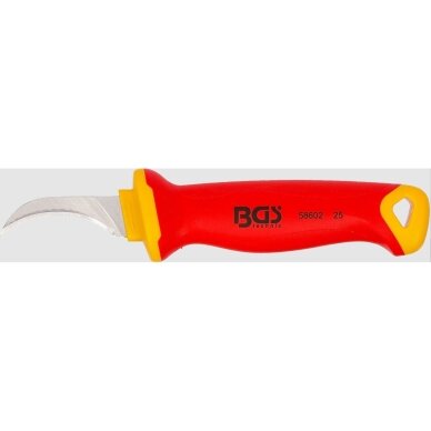 VDE kabelių peilis kablio formos geležtė 180 mm. 1 VDE kabelių peilis kablio formos geležtė 180 mm. 1