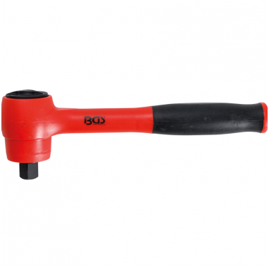 VDE reversinė terkšlė smulkūs dantukai (1/2") 1000V VDE reversinė terkšlė smulkūs dantukai (1/2") 1000V