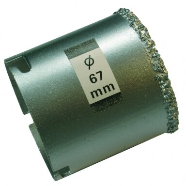 Volframo-karbido karūna 67 mm Volframo-karbido karūna 67 mm