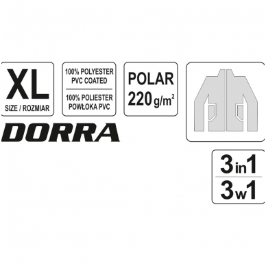 Žieminė darbinė striukė su vilna XL dydis 1 Žieminė darbinė striukė su vilna XL dydis 1