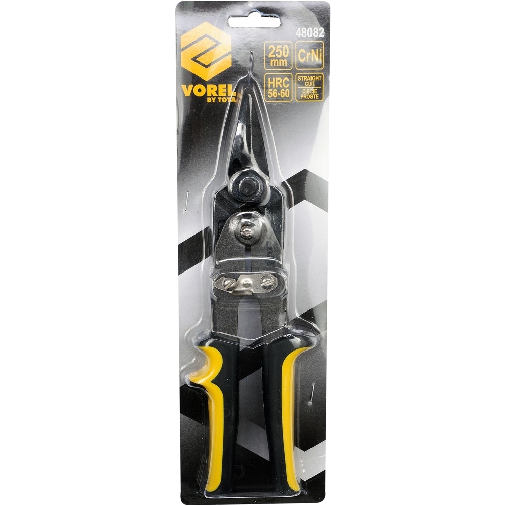 Žirklės skardai tiesios 250mm 1 Žirklės skardai tiesios 250mm 1