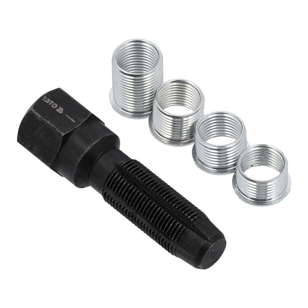 Žvakės sriegio remonto rinkinys M14x1.25 mm / M16x1.25 mm. Žvakės sriegio remonto rinkinys M14x1.25 mm / M16x1.25 mm.