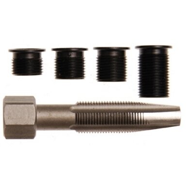 Žvakės sriegio lizdo remonto rinkinys, HSS plienas, M12 x 1,25 Žvakės sriegio lizdo remonto rinkinys, HSS plienas, M12 x 1,25