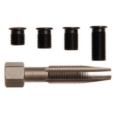 Žvakės sriegio lizdo remonto rinkinys, HSS plienas, M10 x 1.00 Žvakės sriegio lizdo remonto rinkinys, HSS plienas, M10 x 1.00